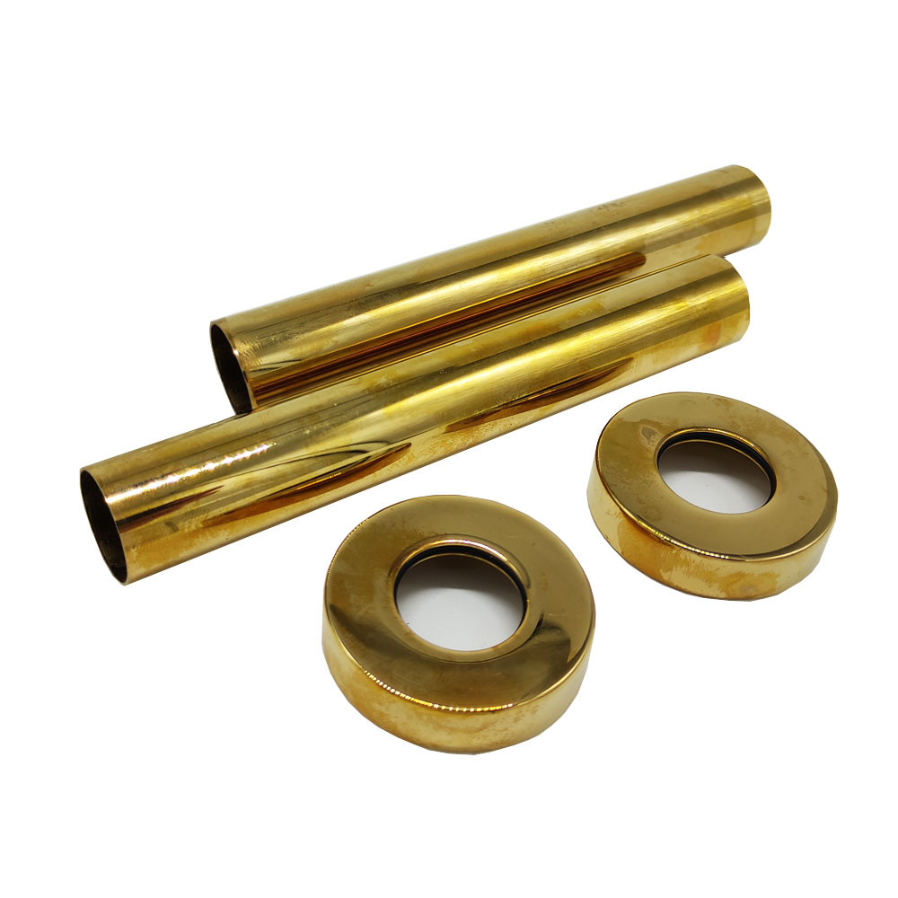 Комплект декоративных трубок Exemet, 160x18-20-1/2”, золото