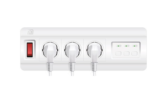 Управляемый блок розеток (RS-485) ZONT