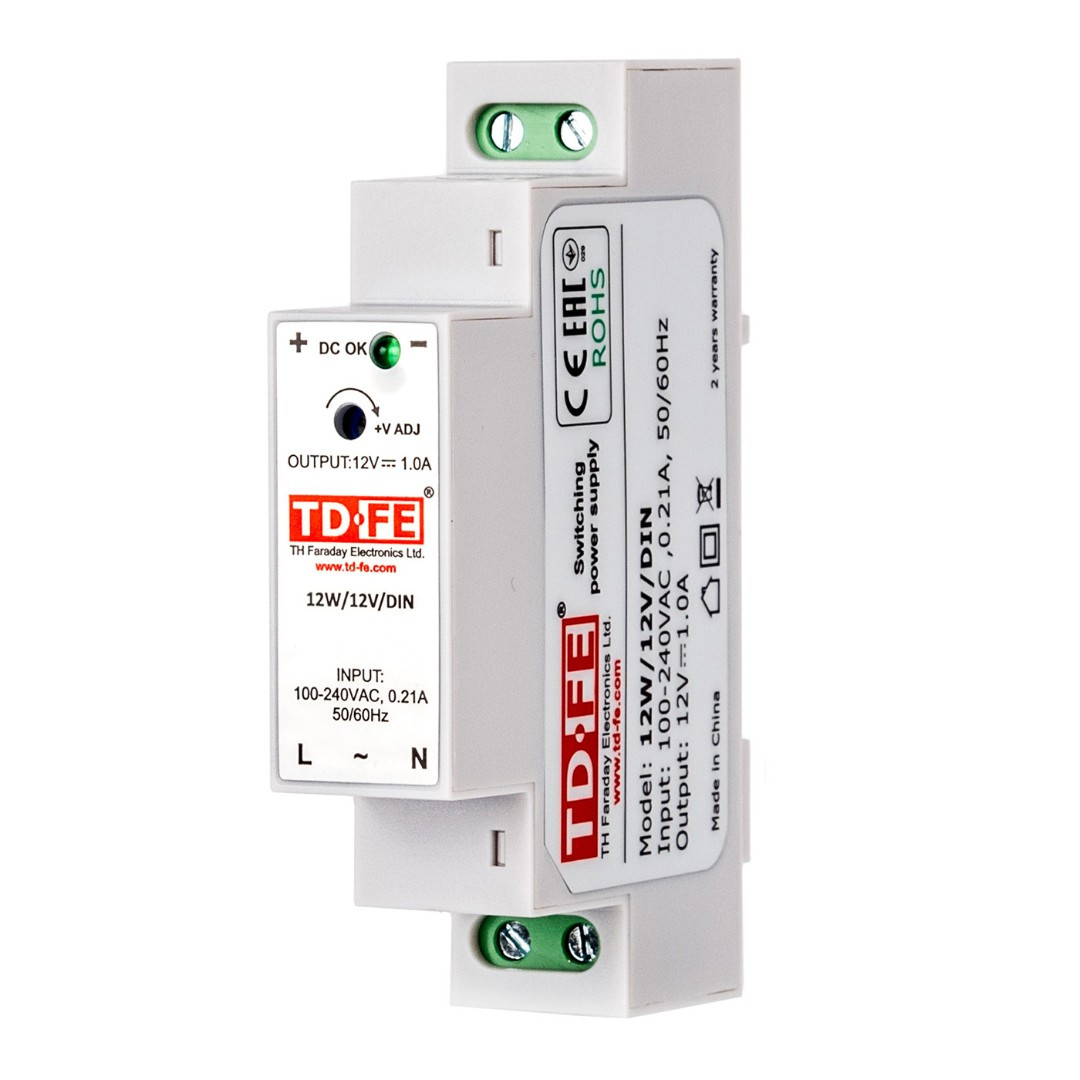 MyHeat FARADAY 12W/12-24V/DIN блок питания