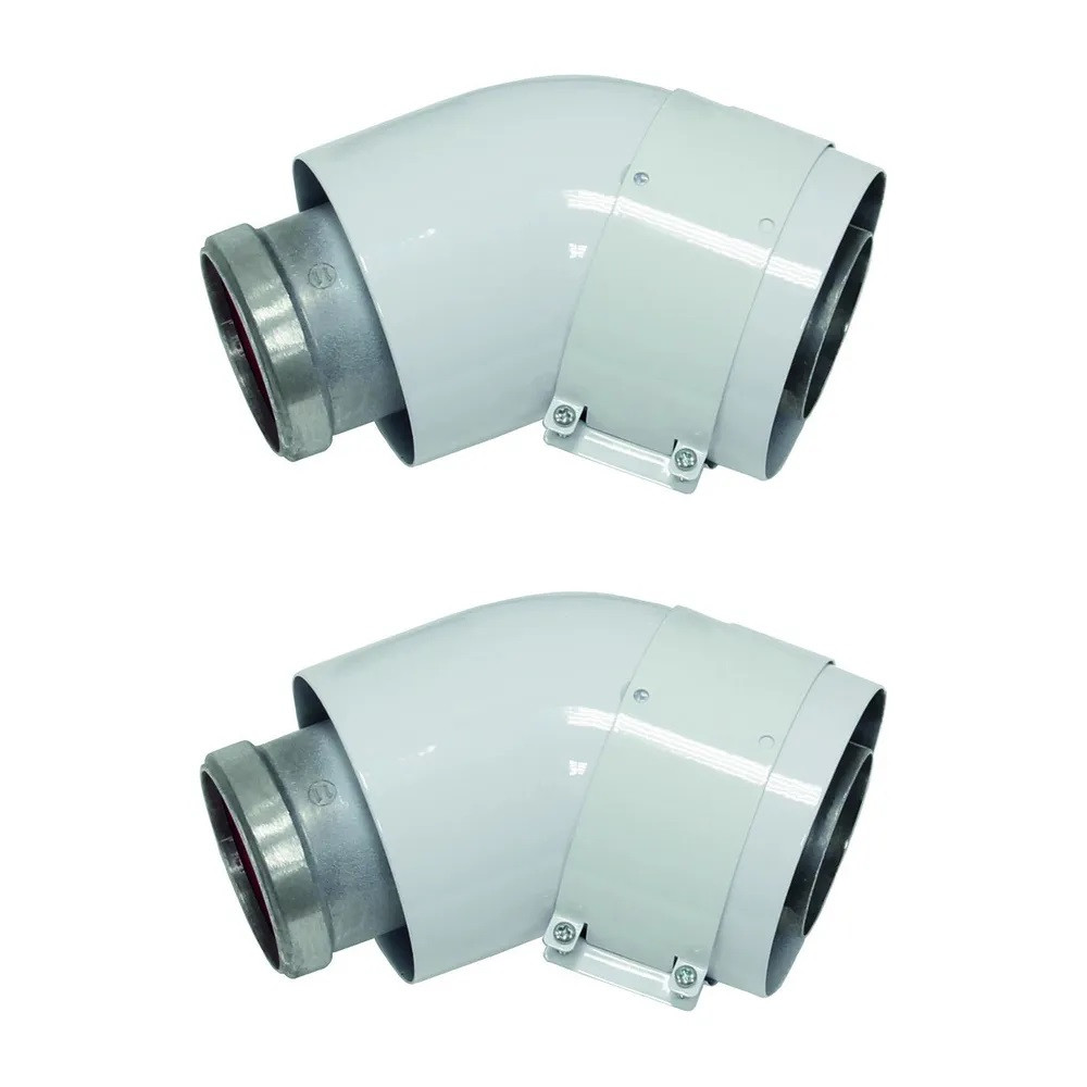 Vaillant отвод 45° 2 шт, 80/125 мм