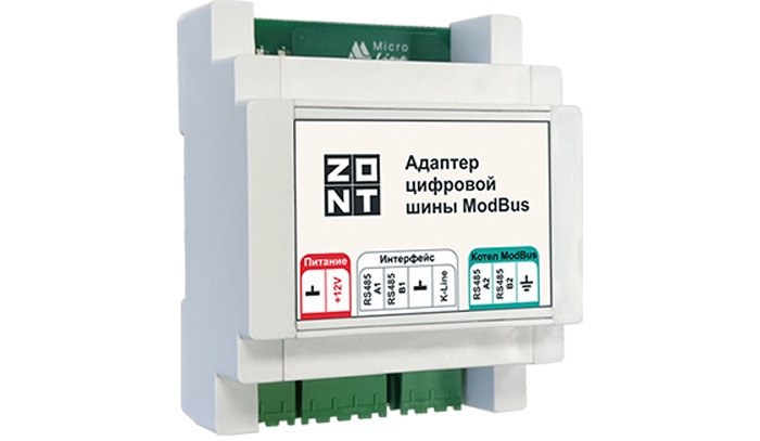 ZONT адаптер цифровой шины Modbus