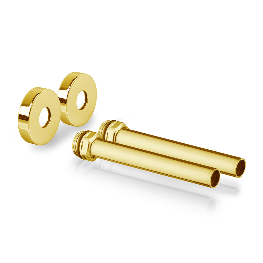 Комплект трубок с отражателями Exemet 15х1/2" L=150, золото