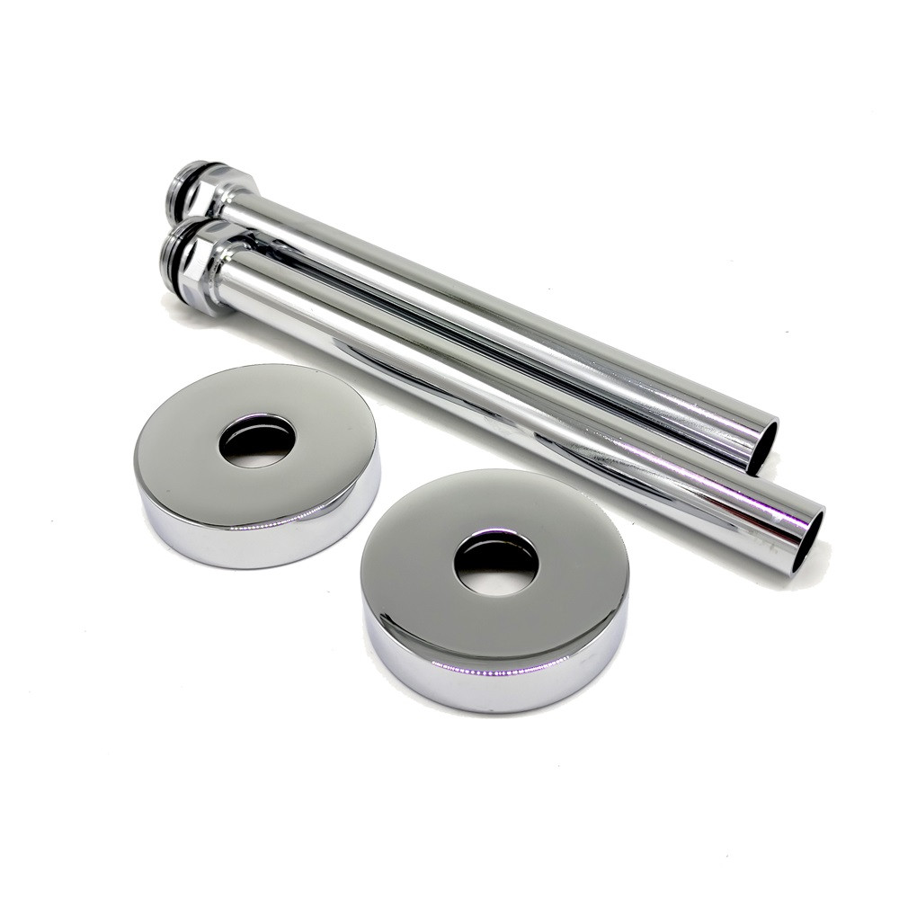 Комплект трубок с отражателями Exemet 15х1/2" L=150, хром матовый