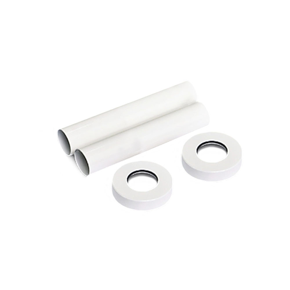 Комплект декоративных трубок Exemet, 70x18-20-1/2”, белый