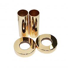 Комплект декоративных трубок Exemet, 70x18-20-1/2”, золото