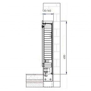 Hansa шкаф скрытого монтажа UP-ST 0.2