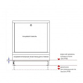 Hansa шкаф скрытого монтажа UP-ST 0.2